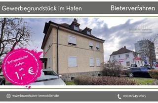 Grundstück zu kaufen in 97424 Schweinfurt, Gewerbegrundstück mit Wohnhaus im Bieterverfahren zu verkaufen