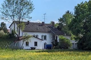 Haus kaufen in 86853 Langerringen, Langerringen - Großzügiges Ein- bis Zweifamilienhaus mit Nutz-Gewerbefläche
