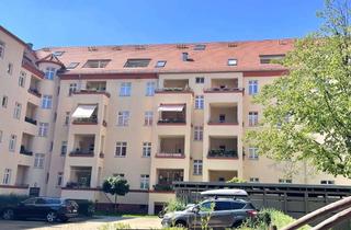 Wohnung kaufen in Wittenberger Str. 46, 04129 Eutritzsch, Traumhafte 2 Zimmer Dachgeschosswohnung mit gemütlicher Loggia