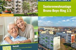 Wohnung mieten in Bruno-Beye-Ring, 39130 Neu Olvenstedt, Seniorenfreundllich, Balkon, Dusche viele Geschäfte, Apotheken, Ärzte