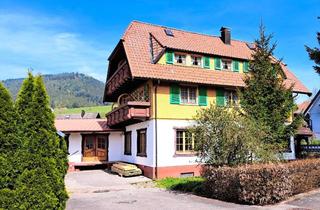 Haus kaufen in Dorwiesen 12, 72270 Baiersbronn, Charmantes 2-Familienhaus auf großem Grundstück mit enormer Ausbaureserve in ehemaliger Werkstatt