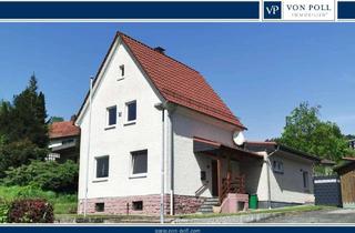 Einfamilienhaus kaufen in 37671 Höxter, Einfamilienhaus mit Garage, Carport und neu gestaltetem Garten in guter Lage von Höxter