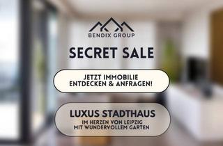 Haus kaufen in 04105 Zentrum-Nordwest, Einzigartiges Luxus-Stadthaus im Waldstraßenviertel I Garten, 2 Balkone, Terrasse & eigener Aufzug!