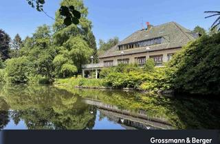 Grundstück zu kaufen in 22926 Ahrensburg, Innerstädtisches Parkgrundstück mit eigenem See