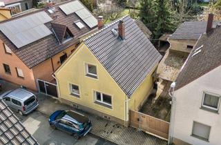 Einfamilienhaus kaufen in 65474 Bischofsheim, Kleines Einfamilienhaus, anbauen, oder komplett neu bauen. Hier ist vieles möglich!