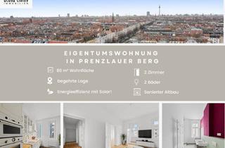 Wohnung kaufen in 10439 Prenzlauer Berg (Prenzlauer Berg), Urbaner Lifestyle im herrschaftlichem Stil - Altbau-Eigentumswohnung in Prenzlauer Berg!