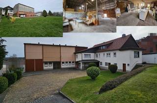 Haus kaufen in 35088 Battenberg, Battenberg - Gepflegtes Wohnhaus mit großer Halle und Baugrundstück in Battenberg - PROVISIONSFREI!
