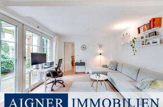Wohnung kaufen in 80803 München, München - AIGNER - Kleinod im ruhigen Hinterhof: Charmante 2-Zimmer-Wohnung mit Garten