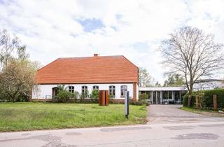 Haus kaufen in 19374 Grebbin, Moderne Werkstatt mit historischem Büro - und Wohnhaus Nähe Parchim in Mecklenburg