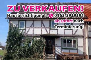 Haus kaufen in Unterdorf 12, 37412 Elbingerode, Preiswertes Familien-Fachwerkhaus , großes Nebengelass plus Stall auf 2286 m² Grund - Freiheit pur!