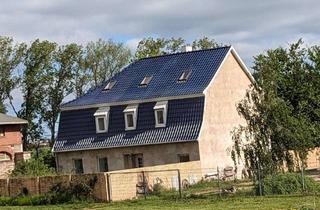 Haus kaufen in Gnetsch, 06406 Bernburg (Saale), prov.-frei: großes EFH mit Gutshaus-Charme im Grünen von Bernburg, Sanierungsbedarf