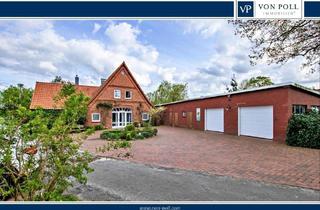 Haus kaufen in 27243 Harpstedt, Harpstedt - Interessante Kombination aus Wohnen und Arbeiten auf traumhaftem Grundstück in Beckeln
