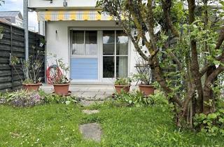Wohnung kaufen in 82110 Germering, Germering - Helle Erdgeschoss-Wohnung mit liebevoll angelegtem Garten in Unterpfaffenhofen