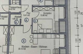 Wohnung mieten in Windener Straße, 85051 Süd, Exklusive, neuwertige 2-Zimmer-Dachgeschosswohnung mit geh. Innenausstattung mit EBK in Zuchering