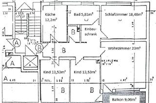 Wohnung kaufen in Jochensteinstraße, 90480 Zerzabelshof, Lichtdurchflutete 4-Raum-Wohnung in Nürnberg Zabo in parkähnlicher Umgebung