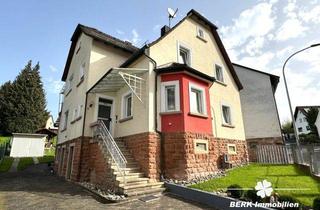 Haus kaufen in 63846 Laufach, BERK Immobilien - gepflegtes Zweifamilienhaus mit großem Garten in gefragter Wohnlage von Laufach
