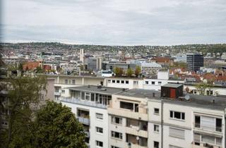 Anlageobjekt in 70182 Mitte, Top Investment im Cityhochhaus: 1 Zimmer Appartement mit Blick über Stuttgart