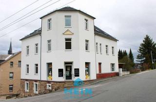 Anlageobjekt in Friedrich-Engels-Straße, 08340 Schwarzenberg, Investieren in Schwarzenberg: Wohn- und Geschäftshaus mit Potenzial - Faktor 8,6 auf Soll möglich!