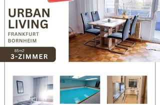 Wohnung kaufen in 60389 Bornheim, TOP Gelegenheit in Bornheim: Provisionsfreie 3-Zimmer-Wohnung mit Balkon, Küche, Pool und Sauna!