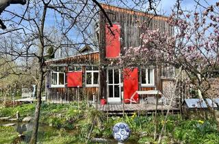 Haus kaufen in 86911 Dießen, Dießen am Ammersee - 200 m zum See - Ökologisches Architektenhaus mit viel Charme und herrlichem Landschaftsgarten