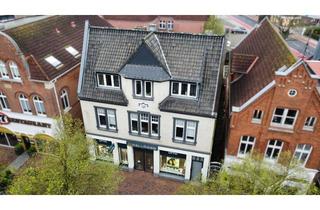 Haus kaufen in 26789 Leer (Ostfriesland), Einmaliges Wohn-Geschäftshaus mit Parkplätzen / Rendite: 4,9 % // Innenstadt Leer