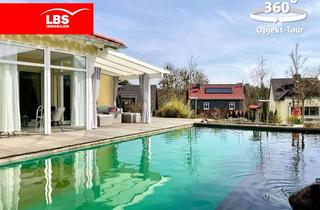 Haus kaufen in 37139 Adelebsen, Moderner Bungalow mit großem Garten und Pool in Adelebsen (KFW 70)