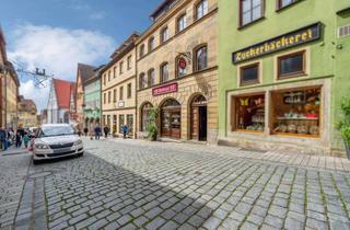 Haus kaufen in 91541 Rothenburg, Wohn- und Geschäftshaus mit Hinterhaus-Potential im Zentrum von Rothenburg o.d.T.