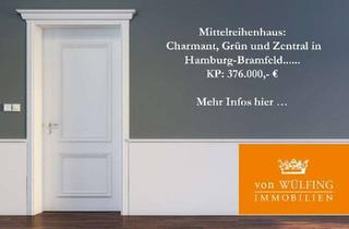 Reihenhaus kaufen in 22179 Bramfeld, Mittelreihenhaus: Charmant, Grün und Zentral in Hamburg-Bramfeld!