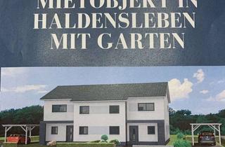 Wohnung mieten in Eschenbreite 129 A-B + 131 a-b, 39340 Haldensleben, Doppelhaushälfte mit schönem Garten