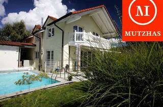 Haus kaufen in 85452 Moosinning, Moosinning - MUTZHAS - Sommertraum mit Pool - Entspannung im Gartenparadies
