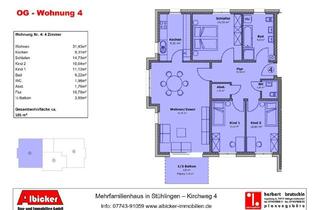 Wohnung kaufen in 79780 Stühlingen, Stühlingen - 9 Familienhaus Stühlingen- 4 Zimmerwohnung Obergeschoss