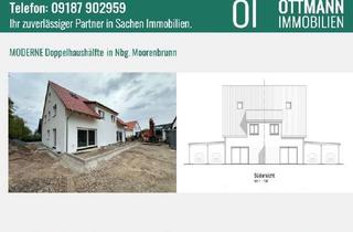 Haus kaufen in 90475 Nürnberg, Nürnberg - NEUBAU von modernen Doppelhäusern in Nbg. Moorenbrunn