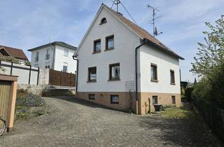 Einfamilienhaus kaufen in 89542 Herbrechtingen, Herbrechtingen - Großes Grundstück, kleines Haus, drei Garagen - viel Anbau- und Ausbaupotenzial