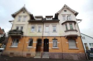 Doppelhaushälfte kaufen in 78532 Tuttlingen, Tuttlingen - Investitionschance! Denkmalgeschütztes Mehrfamilienhaus als DHH mit 3 Wohnungen in Tuttlingen - der Weltmetropole der Medizintechnik!