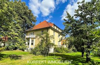 Villa kaufen in 09599 Freiberg, Denkmal & im Original erhalten. Prachtvolle Jugendstilvilla in exponierter Wohnlage von Freiberg.