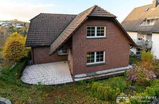 Einfamilienhaus kaufen in 58579 Schalksmühle, Gepflegtes Einfamilienhaus- Terrasse - Garten - Kaminofen - Keller - Doppelgarage -