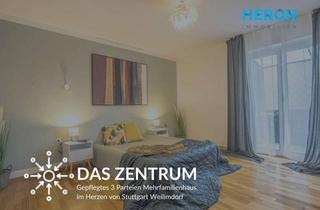 Mehrfamilienhaus kaufen in 70499 Weilimdorf, DAS ZENTRUM - Gepflegtes 3 Parteien Mehrfamilienhaus im Herzen von Stuttgart Weilimdorf