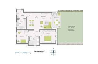 Wohnung kaufen in Ölbergstraße 19, 79379 Müllheim, 3-Zimmer mit 75 m² Gartenanteil