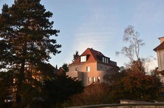 Wohnung mieten in 01324 Bühlau/Weißer Hirsch, Weißer Hirsch - komplett ruhige Dachgeschoßwohnung in kernsanierter Villa mit Aussicht