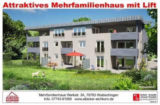 Wohnung kaufen in 79793 Wutöschingen, Wutöschingen - 2 Zi. EG mit Terrasse ca. 68 m² - Wohnung 2 - Werkstraße 3a, 79793 Wutöschingen - Neubau