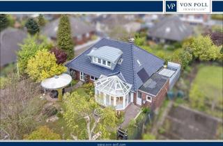 Haus kaufen in 26721 Barenburg, Erstklassiges Wohnen: Exklusiver Bungalow mit Sauna und Wintergarten