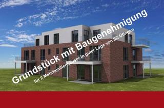 Grundstück zu kaufen in 38239 Üfingen, Grundstück mit Baugenehmigung für 2 Mehrfamilienhäuser