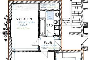 Wohnung kaufen in 83301 Traunreut, Traunreut - 61m² 2-Zi-Wohnung Traunreut mit großer Wohnküche und Bad