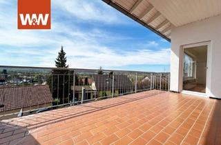 Wohnung kaufen in 88682 Salem, Herrlicher Panorama-Blick von Salem bis zuden Alpen. 4 helle Zimmer auf 96 m². Traum-Balkon.