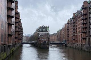 Wohnung mieten in Am Sandtorpark, 20457 Hamburg, Zur Zwischenmiete exklusive, vollmöblierte Wohnung in der Speicherstadt mit Balkon