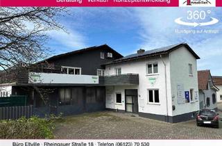 Haus kaufen in 55237 Lonsheim, Erstklassiges Wohn- und Geschäftshaus in Lonsheim zum großzügigen Leben mit Werkstatthalle