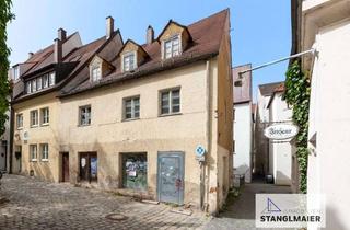Haus kaufen in 85354 Freising, Steuersparer aufgepasst! Sanierungsbedürftiges Denkmal-Wohn-/Geschäftshaus im Zentrum von Freising
