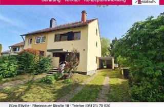 Doppelhaushälfte kaufen in 55291 Saulheim, Charmante Doppelhaushälfte mit Terrasse und Garten in ruhiger Lage