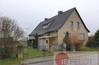 Einfamilienhaus kaufen in 39264 Buhlendorf, Hier kann mas was draus machen: Großes Grundstück mit Einfamilienhaus, Stallanbau und Nebengelass