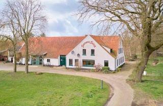Haus kaufen in 48527 Nordhorn, Kompakte Reitanlage in Alleinlage mit mehreren Wohnungen in der Nähe zur holländischen Grenze!
